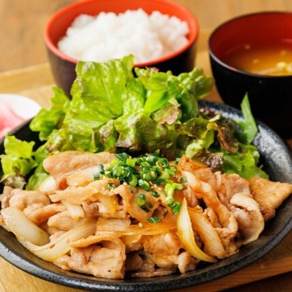 生姜焼き定食