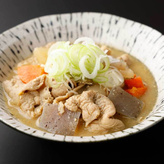  自家製もつ煮定食