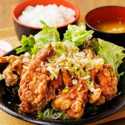 油淋鶏定食