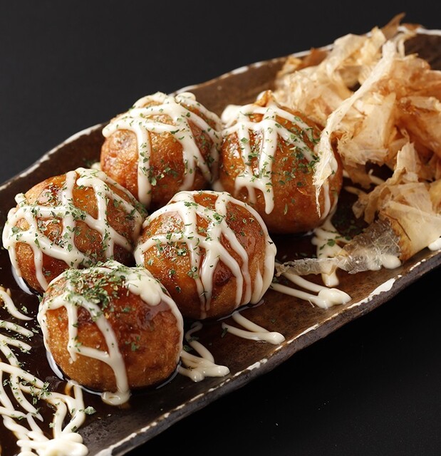 揚げたこ焼き