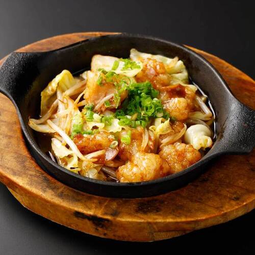 丸腸ホルモン鉄板焼き