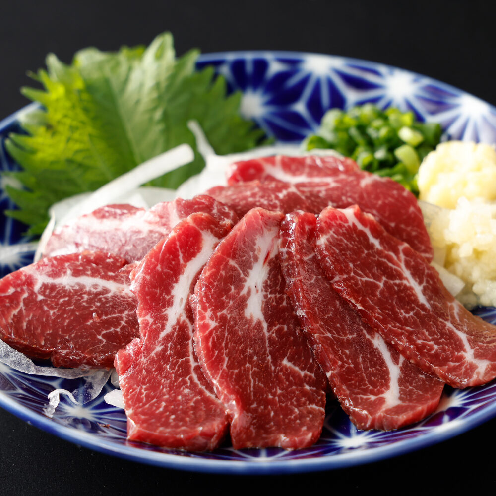 霜降り馬刺し
