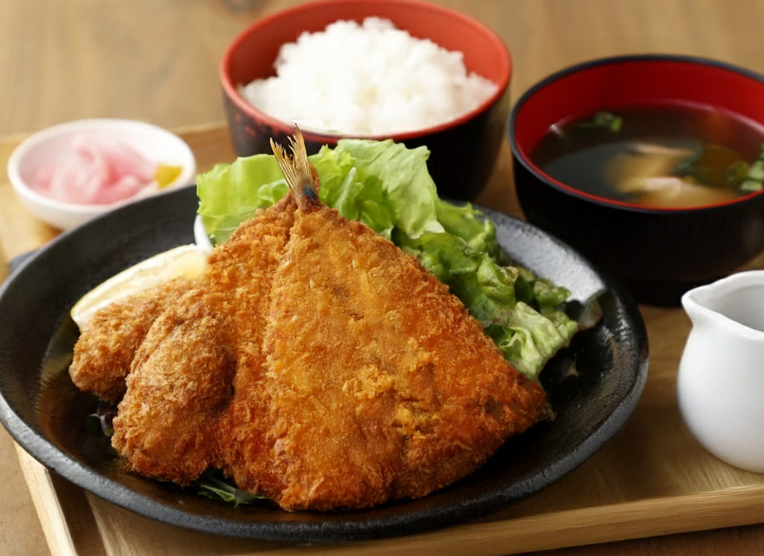 アジフライ＆牡蠣フライセット